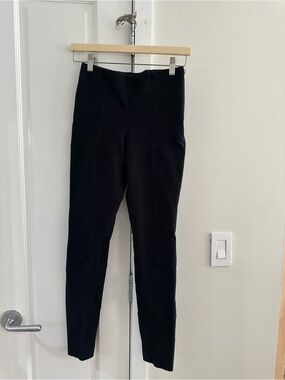 Club Monaco Black zip pants
